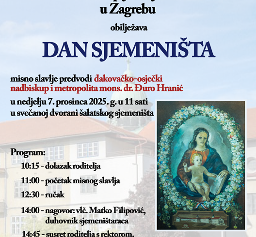 Proslava Dana sjemeništa na Šalati